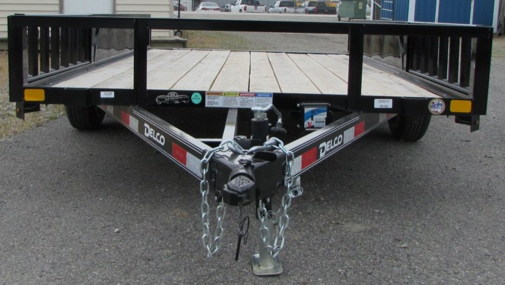 New 2023 Delco Trailers Utility 77" X 12 Utility Trailer