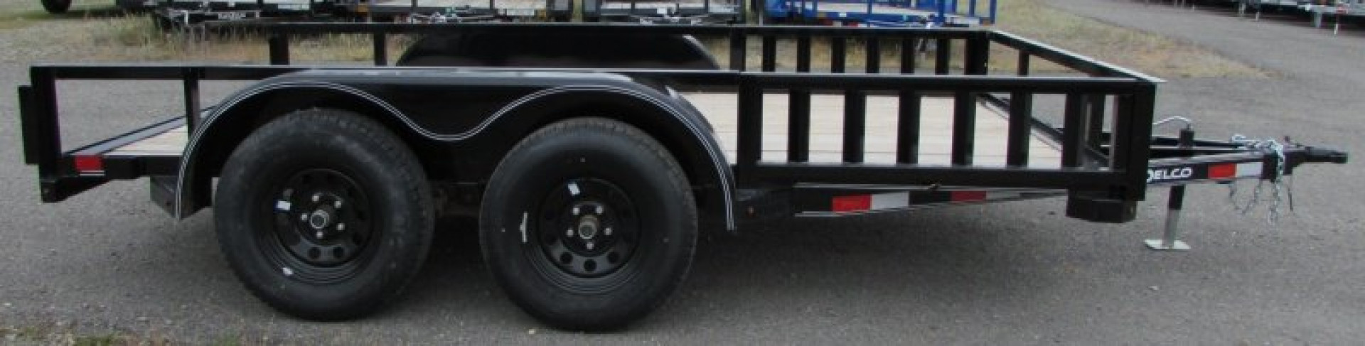 New 2023 Delco Trailers Utility 77" X 12 Utility Trailer