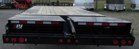 New 2024 PJ Trailers F8: 8" I-Beam Deckover Deckover Trailer