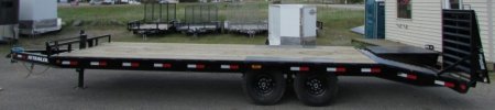 New 2024 PJ Trailers F8: 8" I-Beam Deckover Deckover Trailer