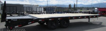 New 2024 PJ Trailers F8: 8" I-Beam Deckover Deckover Trailer