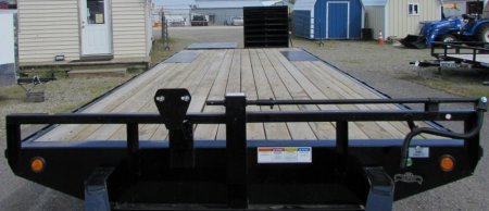 New 2024 PJ Trailers F8: 8" I-Beam Deckover Deckover Trailer