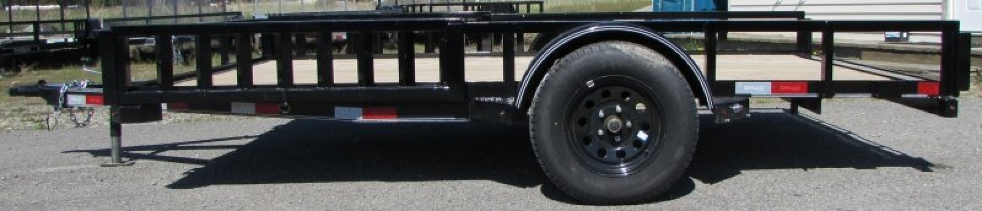 New 2024 Delco Trailers UT77X12 Utility Trailer