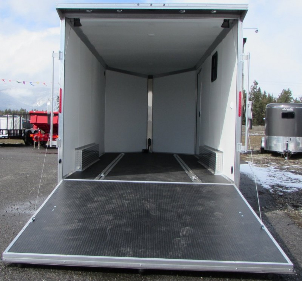New 2024 ALCOM C7.5X16S-UTV Cargo / Enclosed Trailer