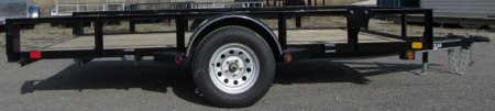 New 2024 East Texas Trailers SA7712031 Utility Trailer