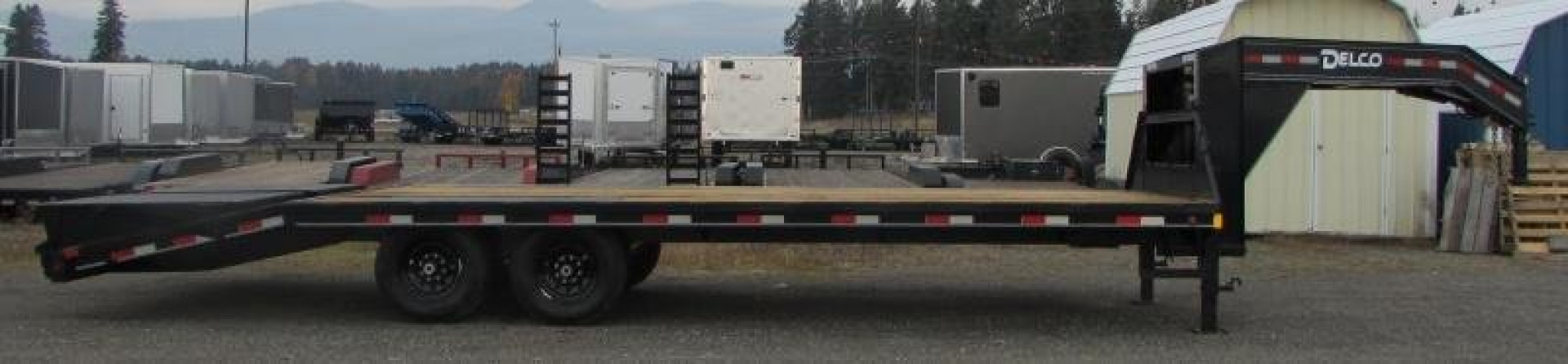 New 2024 Delco Trailers GN102X25 Gooseneck Bodies