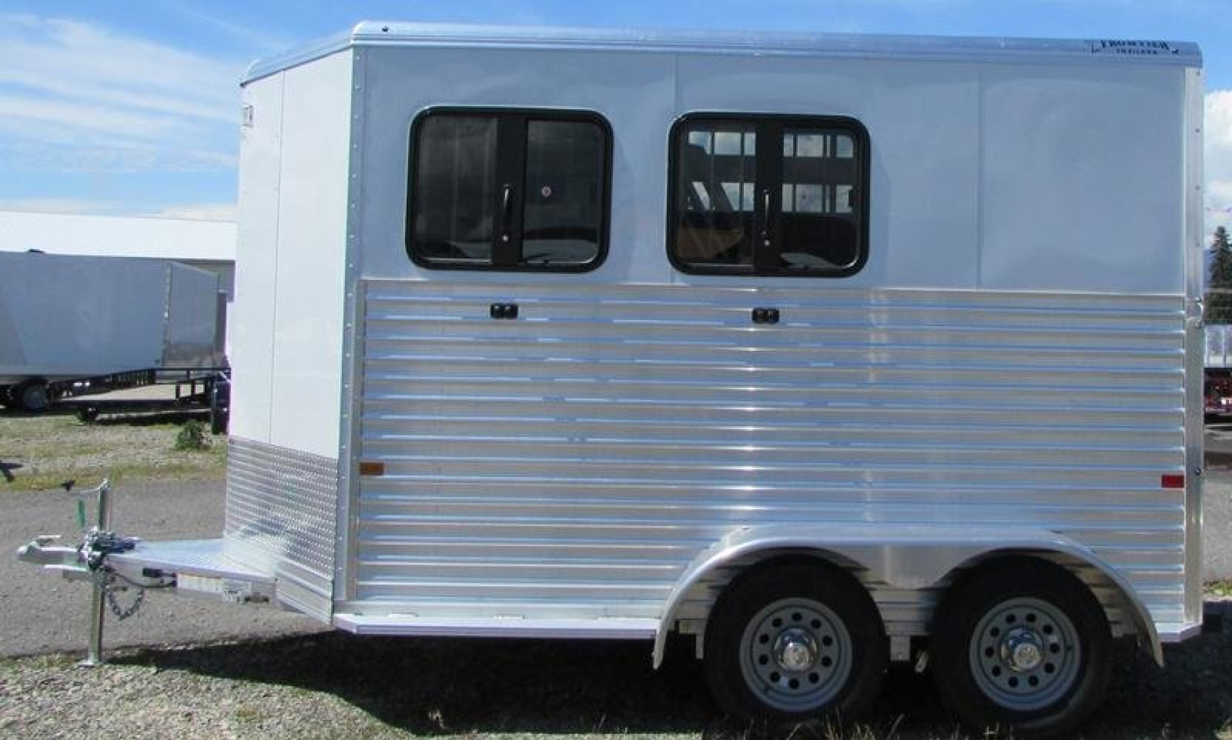 New 2023 Frontier COLT 2 HORSE Lite Horse Trailer