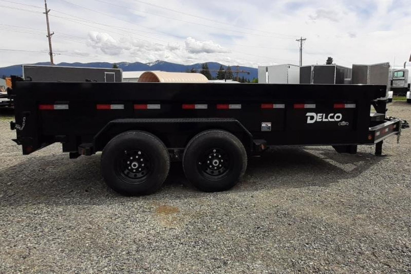 New 2022 Delco Trailers D314A72WK Dump Trailer