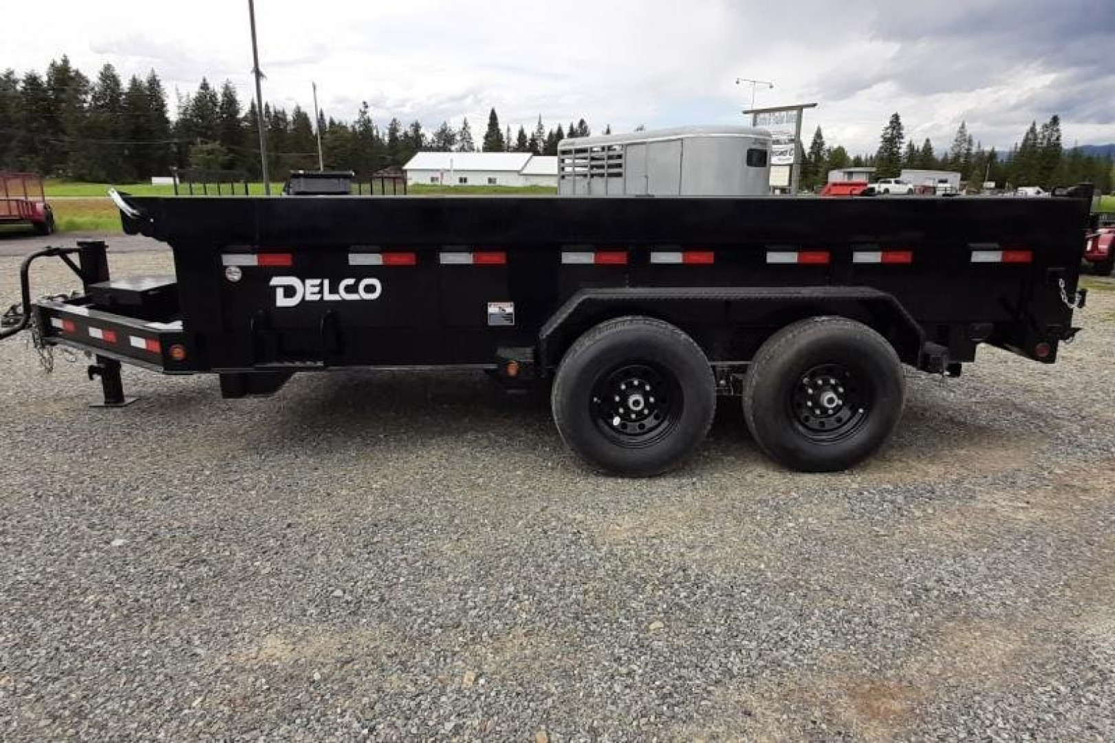 New 2022 Delco Trailers D314A72WK Dump Trailer