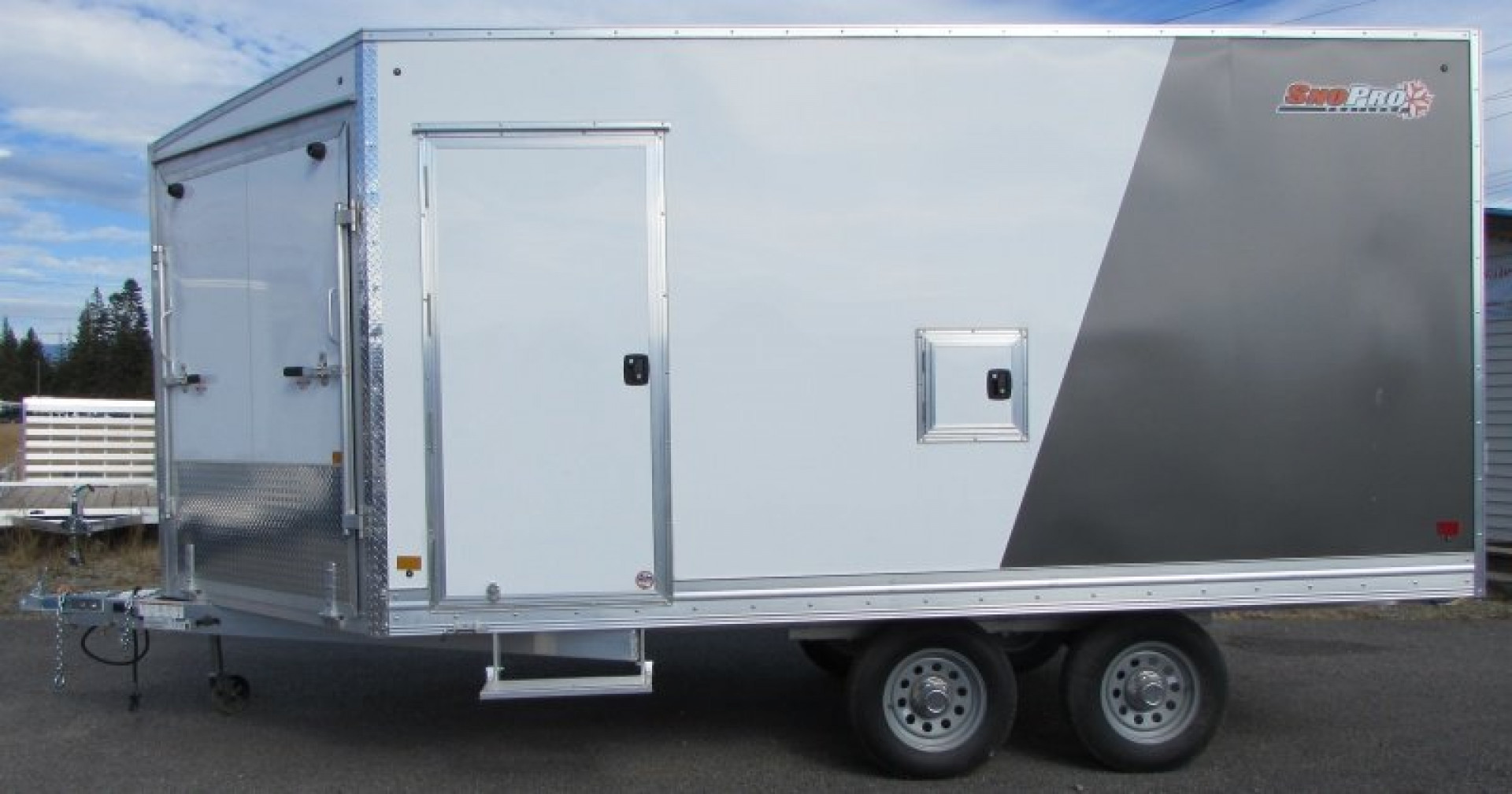New 2023 Snopro E101x14 Snowmobile Trailer