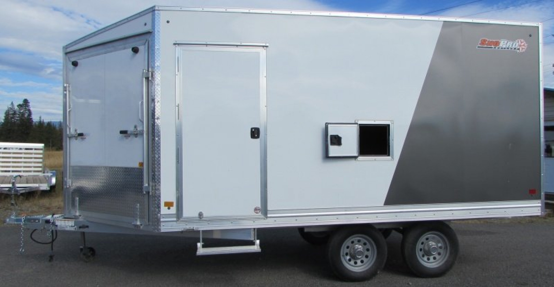 New 2023 Snopro E101x14 Snowmobile Trailer