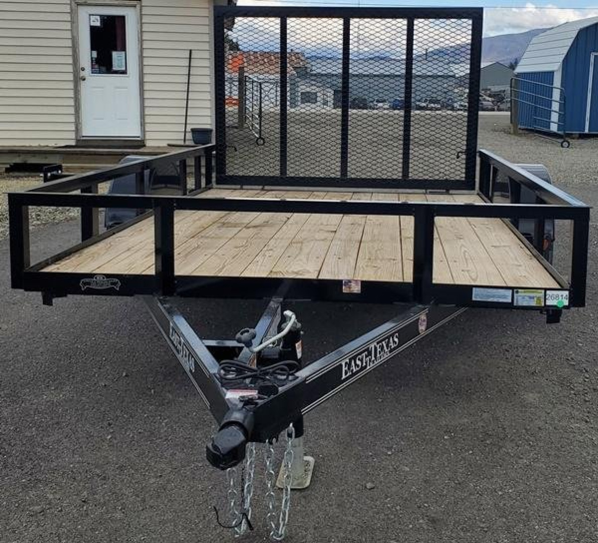 New 2022 East Texas SA7710031 Utility Trailer