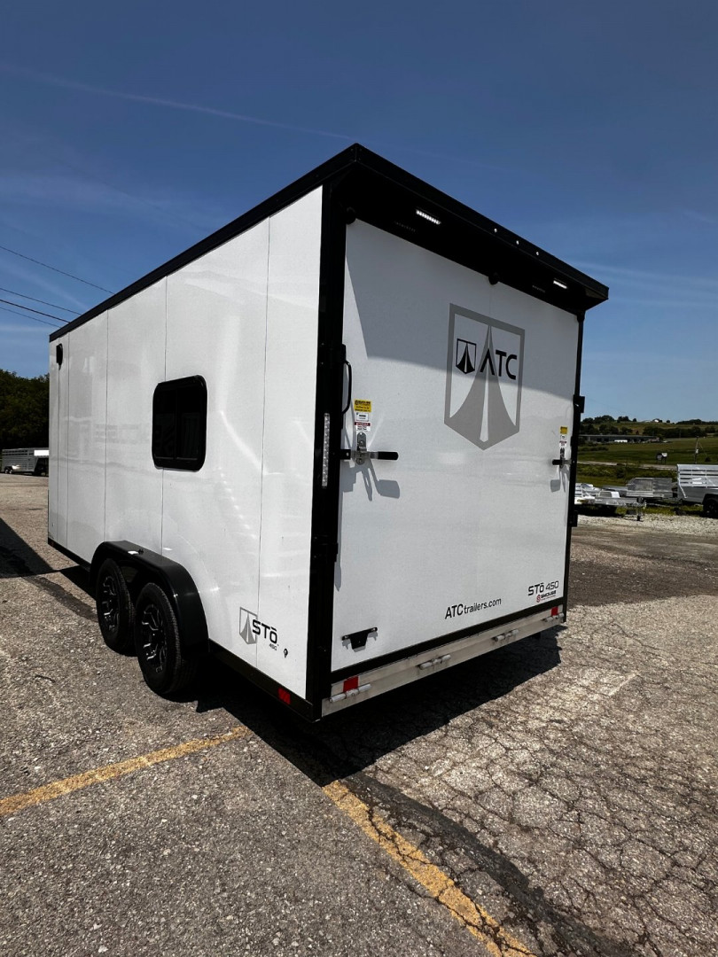 New 2025 ATC 7.5 x 16 "Sto 450 LifeTrac" Aluminum Trailer