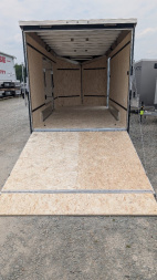 New 2025 ATC 7.5 x 16 V Nose "STo450" Aluminum Enclosed Cargo Trailer UED Door