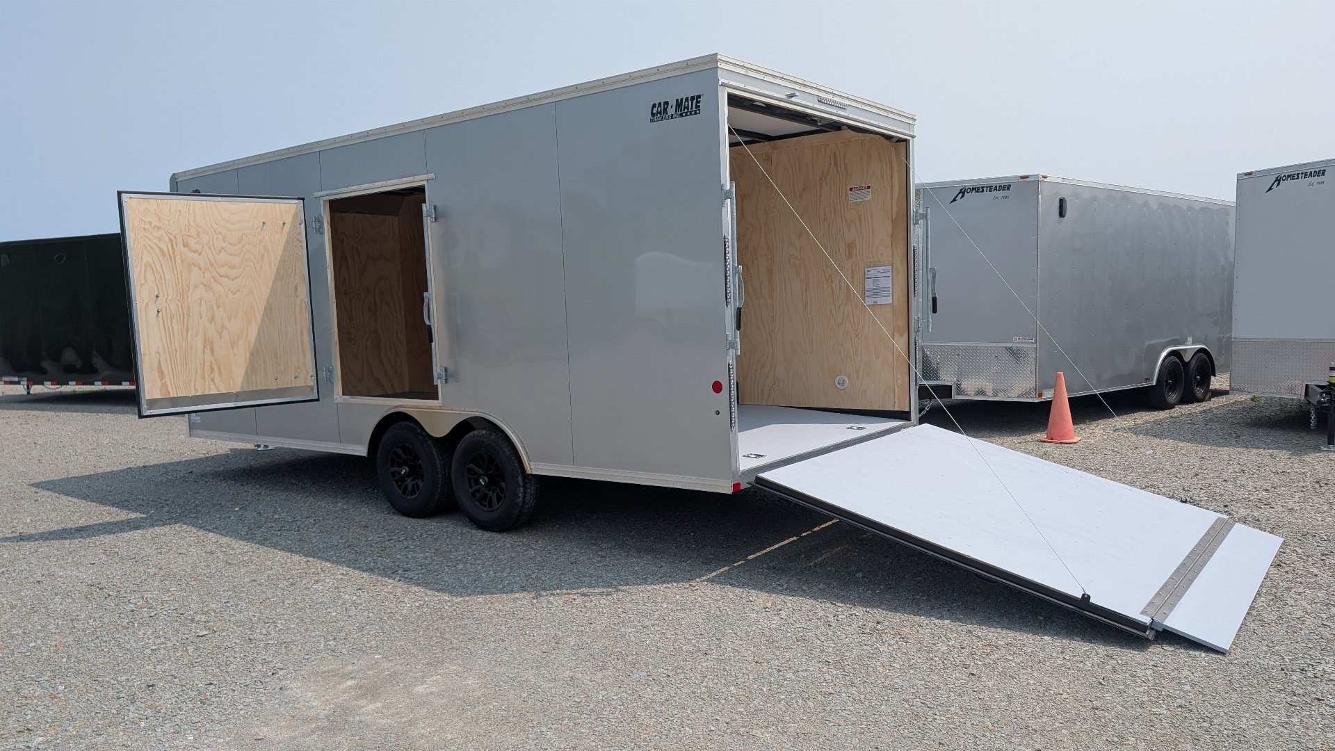 New 2025 Car Mate 8.5 x 20 HD Custom Car Hauler w/ Ramp (9990# GVWR)