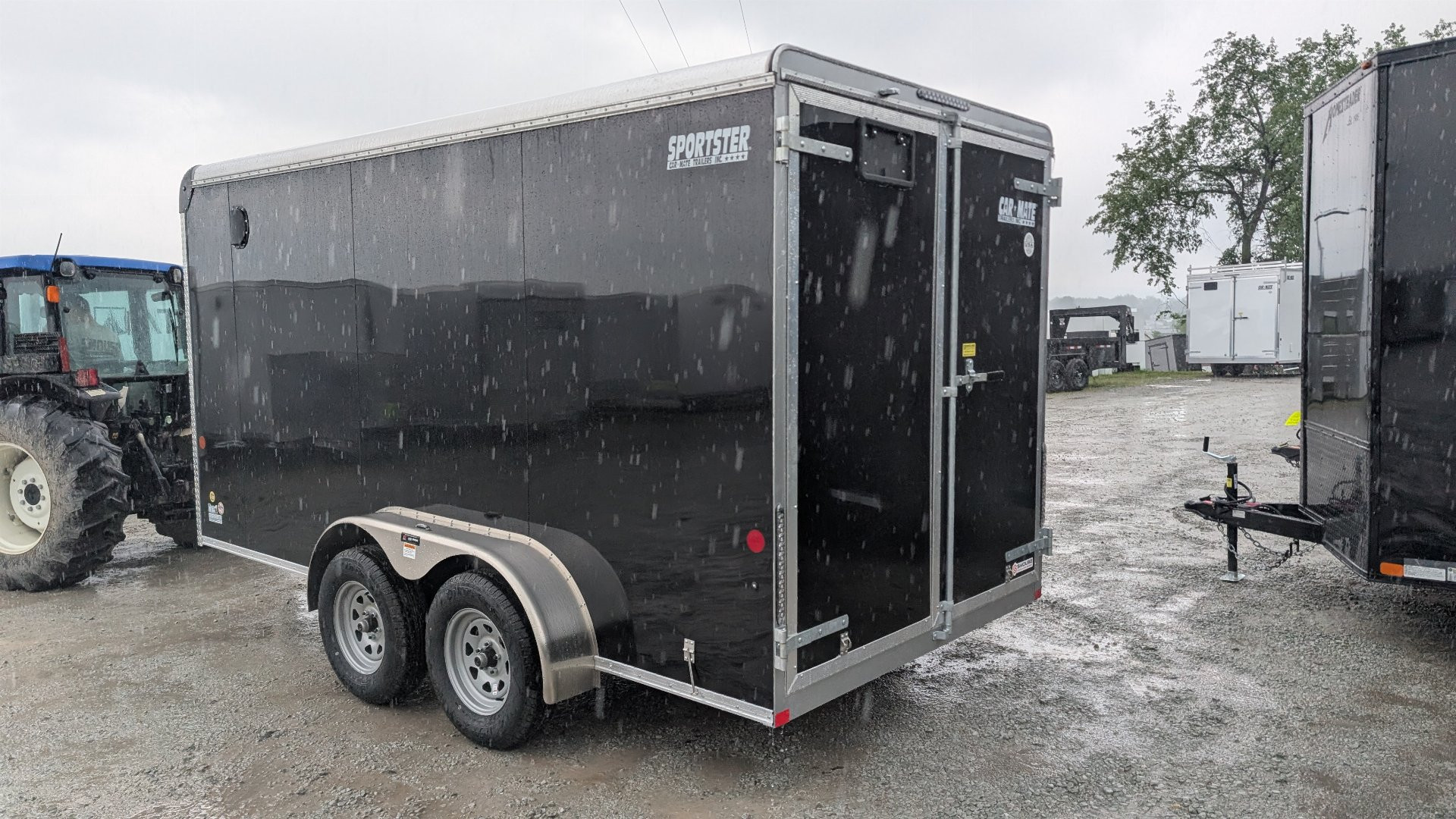 New 2025 Car Mate 7x14 HD Sportster Cargo Trailer w/ Barn Doors