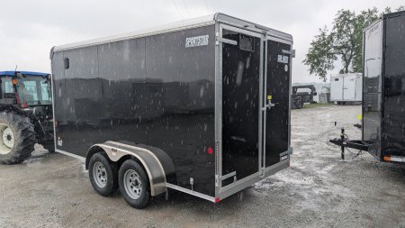 New 2025 Car Mate 7x14 HD Sportster Cargo Trailer w/ Barn Doors