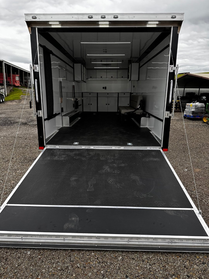 New 2025 ATC 8.5 x 24 ROM450 Enclosed Car Hauler w/ Relax & Plus Package