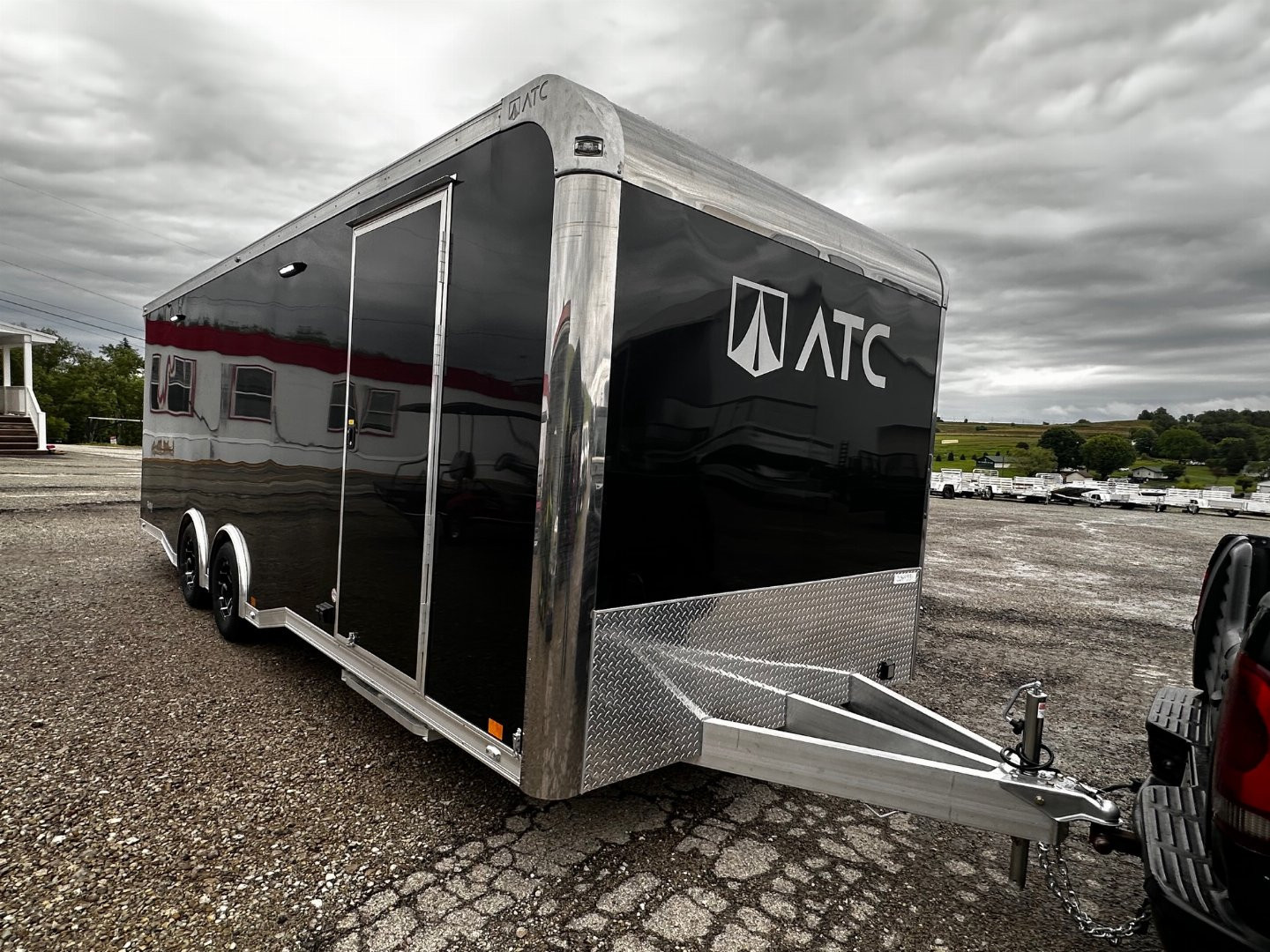 New 2025 ATC 8.5 x 24 ROM450 Enclosed Car Hauler w/ Relax & Plus Package