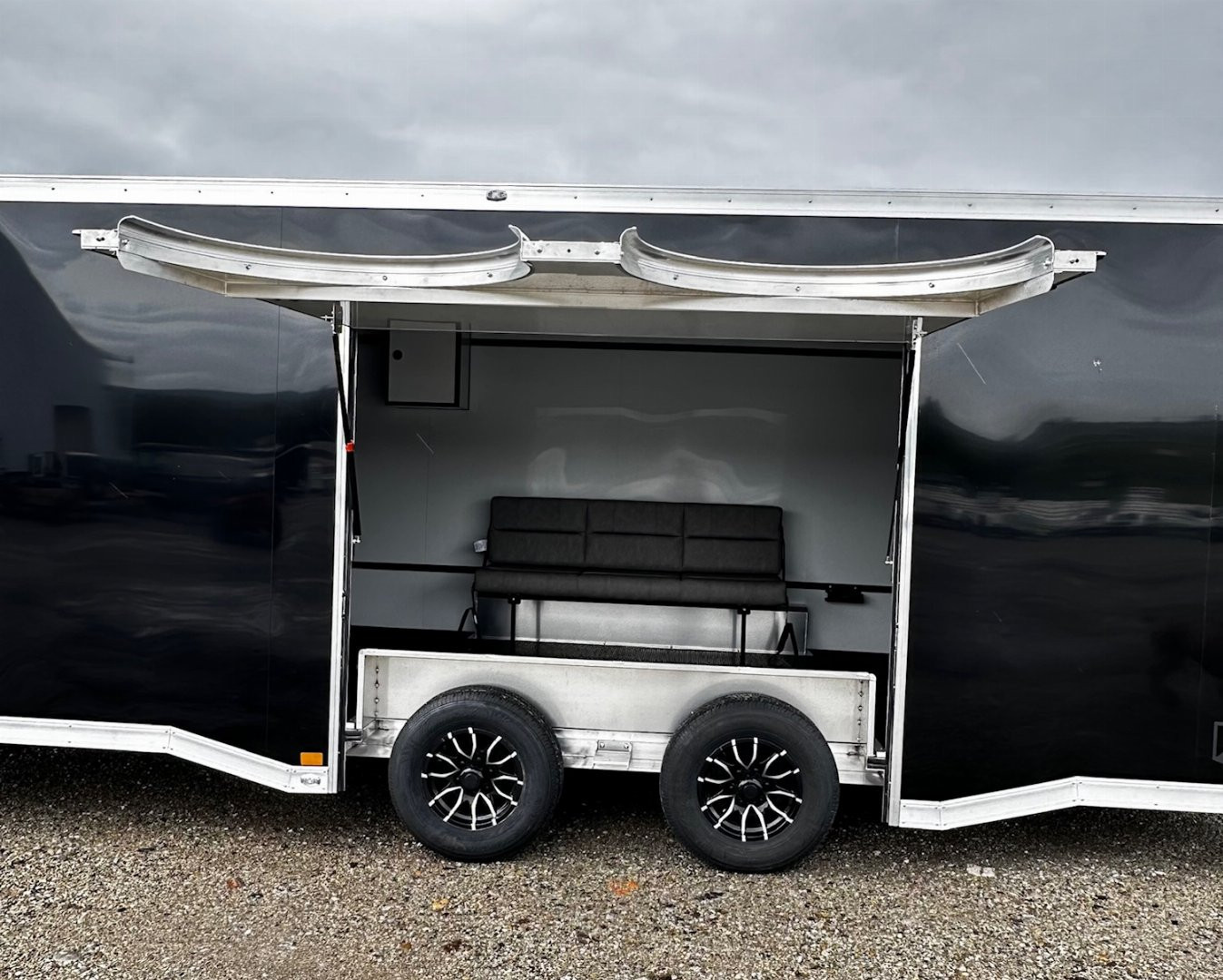 New 2025 ATC 8.5 x 24 ROM450 Enclosed Car Hauler w/ Relax & Plus Package