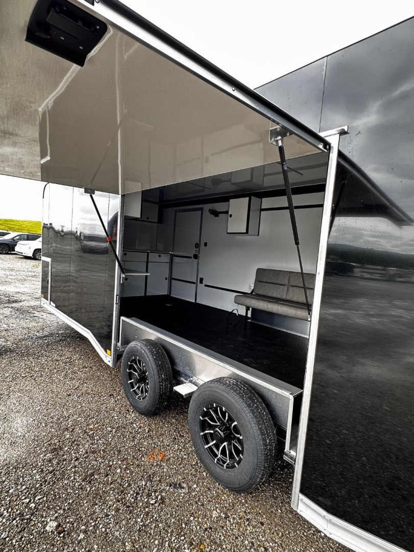 New 2025 ATC 8.5 x 24 ROM450 Enclosed Car Hauler w/ Relax & Plus Package