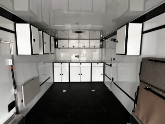 New 2025 ATC 8.5 x 24 ROM450 Enclosed Car Hauler w/ Relax & Plus Package