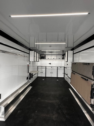 New 2025 ATC 8.5 x 24 ROM450 Enclosed Car Hauler w/ Relax & Plus Package