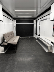 New 2025 ATC 8.5 x 24 ROM450 Enclosed Car Hauler w/ Relax & Plus Package