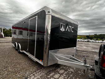New 2025 ATC 8.5 x 24 ROM450 Enclosed Car Hauler w/ Relax & Plus Package