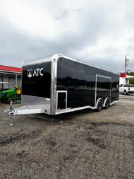 New 2025 ATC 8.5 x 24 ROM450 Enclosed Car Hauler w/ Relax & Plus Package