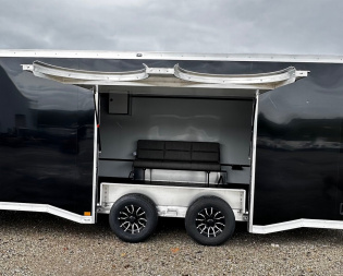 New 2025 ATC 8.5 x 24 ROM450 Enclosed Car Hauler w/ Relax & Plus Package