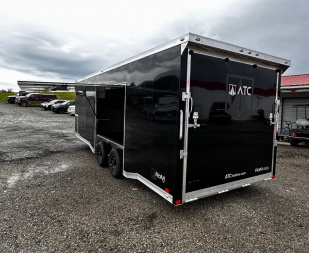 New 2025 ATC 8.5 x 24 ROM450 Enclosed Car Hauler w/ Relax & Plus Package