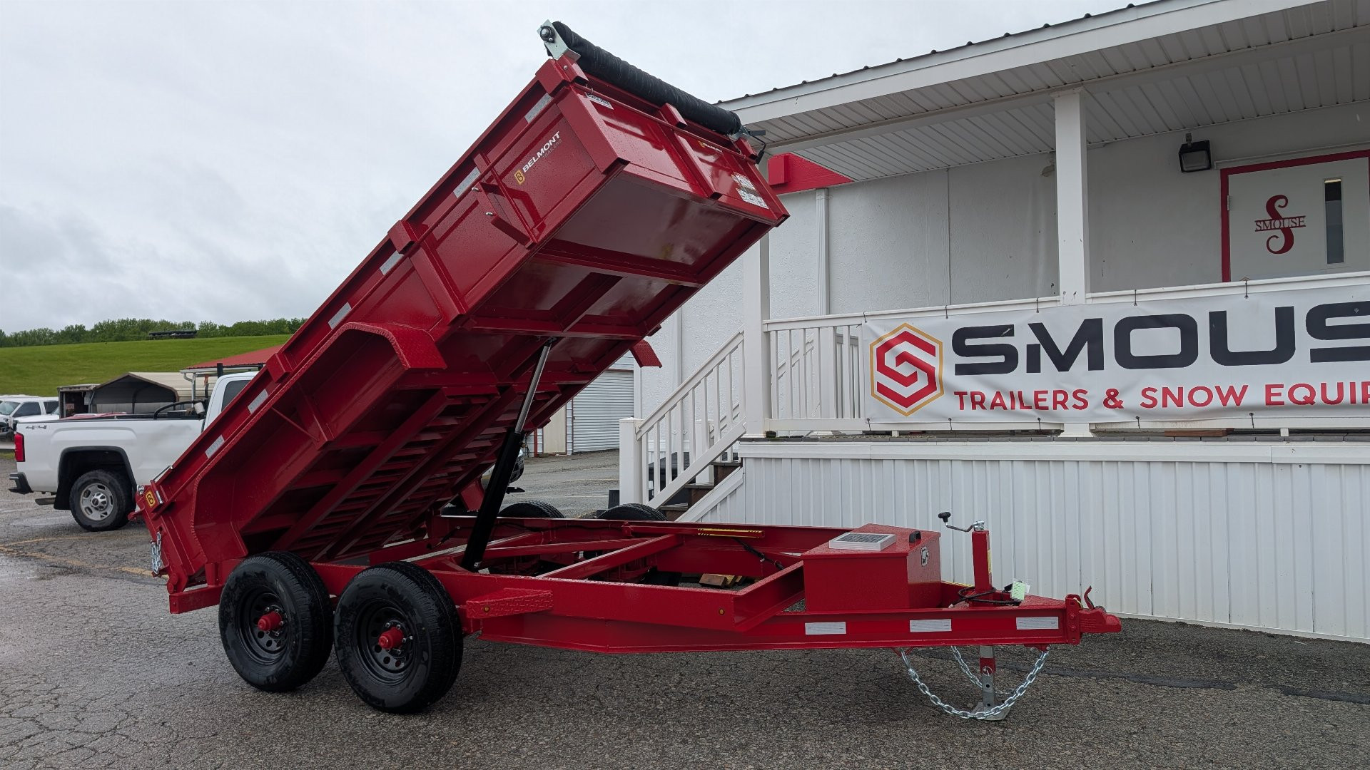 New 2025 Belmont 6x12 Lo Pro Equipment Dump w/ 3 Way Gate