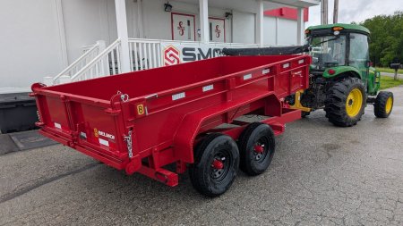 New 2025 Belmont 6x12 Lo Pro Equipment Dump w/ 3 Way Gate