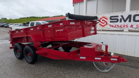 New 2025 Belmont 6x12 Lo Pro Equipment Dump w/ 3 Way Gate