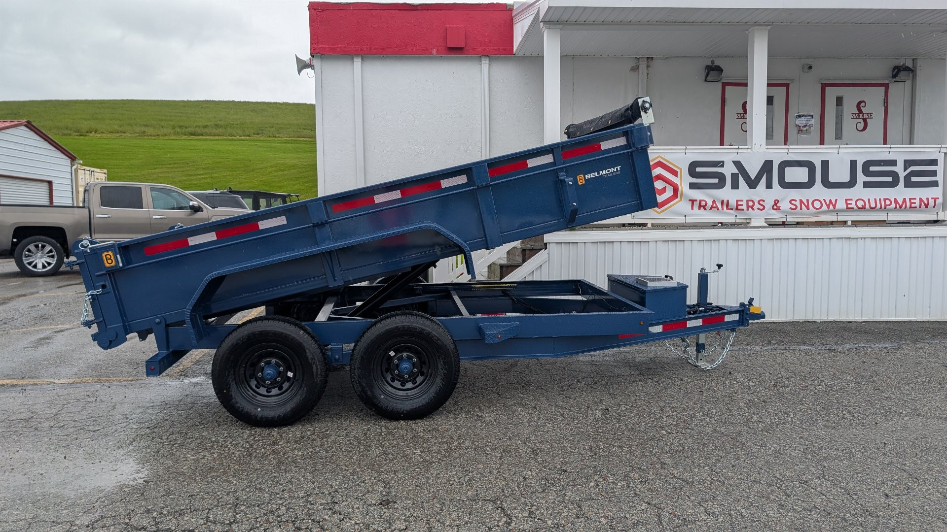 New 2025 Belmont 6x12 Lo Pro Equipment Dump w/ 3 Way Gate