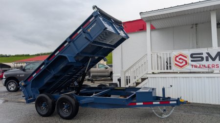 New 2025 Belmont 6x12 Lo Pro Equipment Dump w/ 3 Way Gate