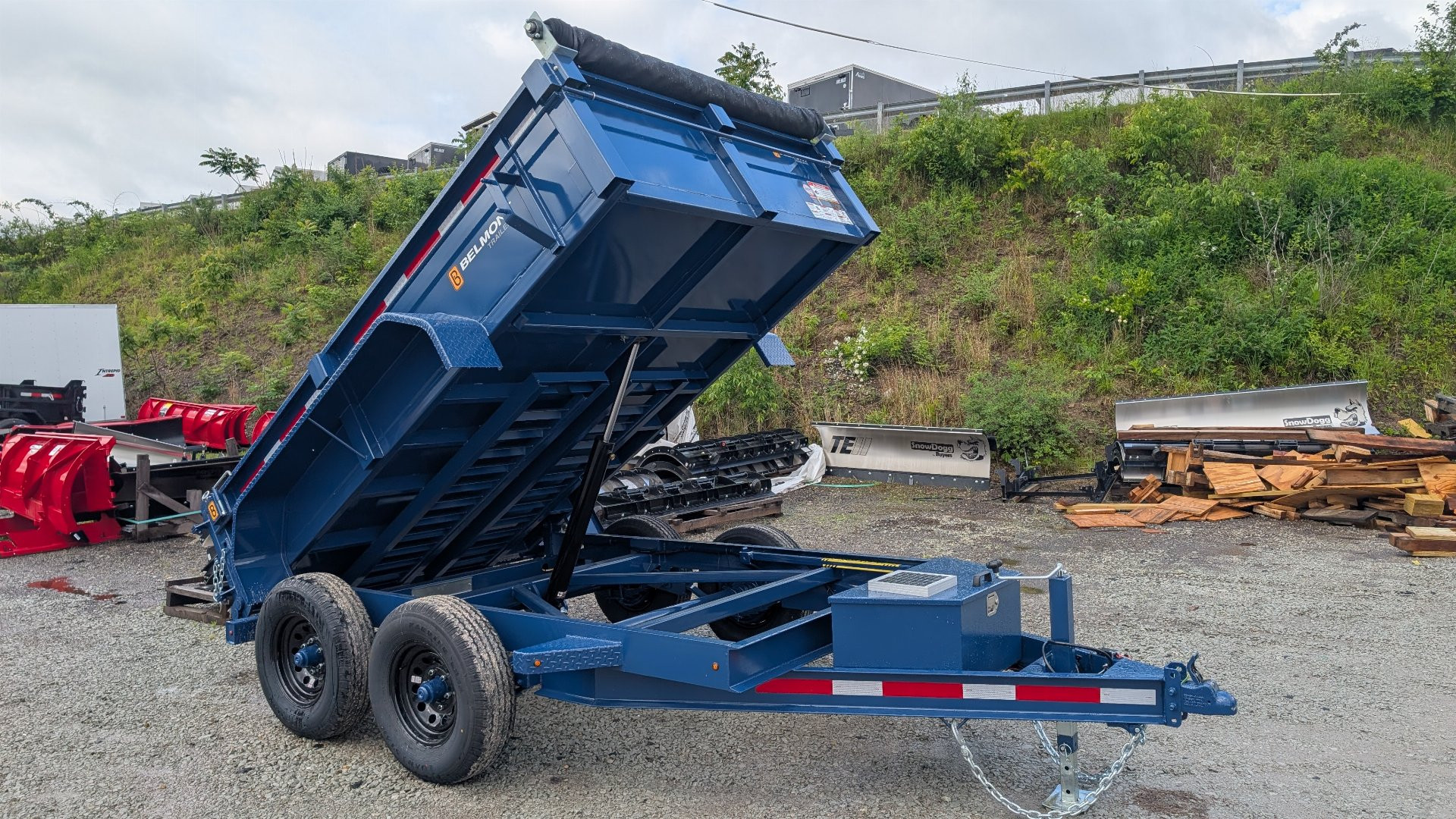 New 2025 Belmont 6x10 Lo Pro Equipment Dump w/ 3 Way Gate