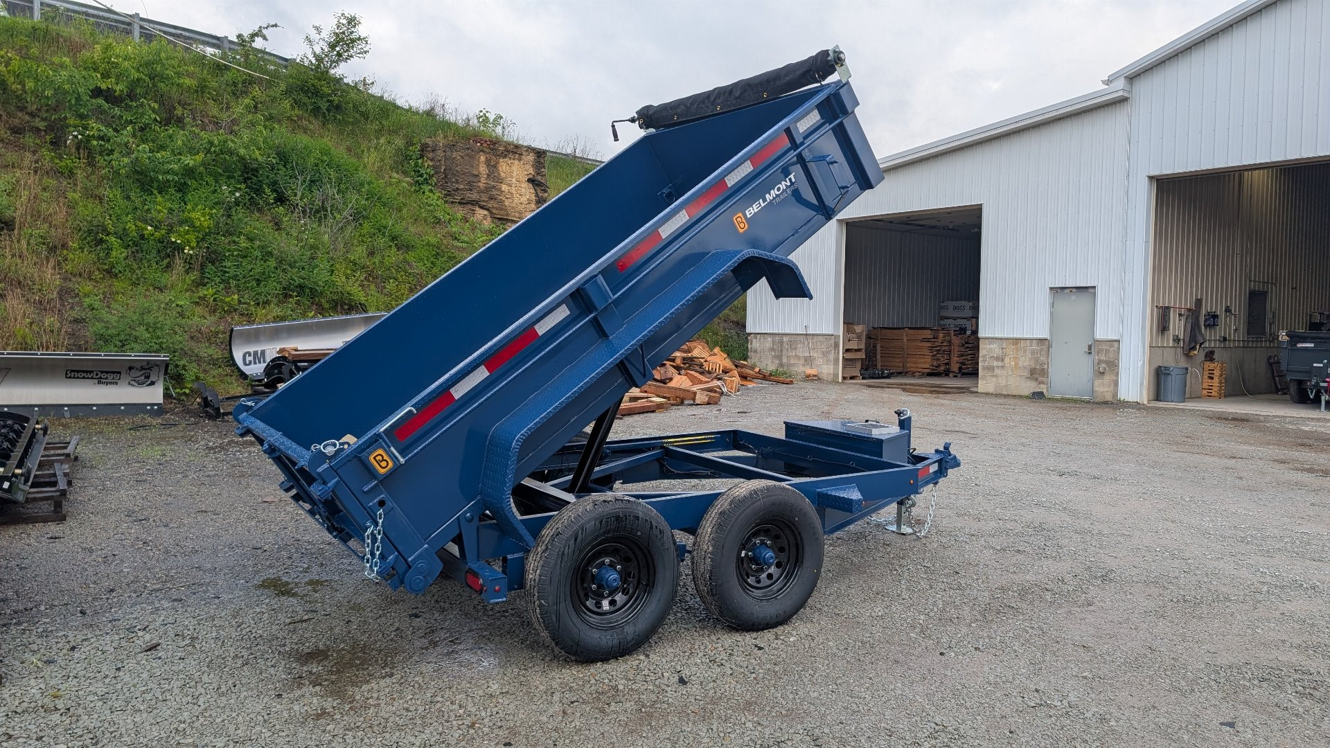 New 2025 Belmont 6x10 Lo Pro Equipment Dump w/ 3 Way Gate