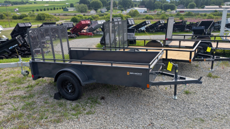 New 2025 Belmont 5x10 Solid Side Utility Trailer