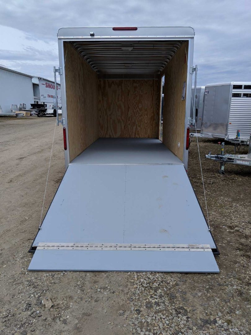 New 2025 Car Mate 7x16 HD Custom Cargo Trailer w/ Ramp Door (84" INSIDE!!)