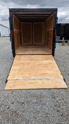 New 2025 Homesteader 7x16 Intrepid "OHV" V-Nose Cargo Trailer w/ Ramp Door (84" INSIDE)