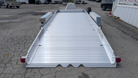 New 2025 EBY 20' "Kneeling" Aluminum Tilt Equipment Trailer (6 Degree Load Angle!!!)