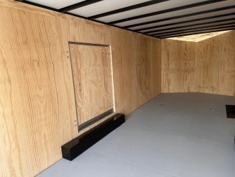 New 2025 Car Mate 8.5 x 24 HD Avalanche V-Nose Car Hauler w/ Ramp (9990# GVW - 84" INSIDE!!!)