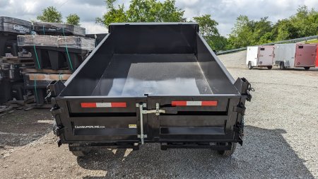 New 2025 CAM Superline 6x12 Lo Pro Standard Duty Equipment Dump Trailer