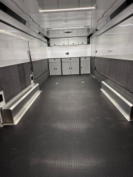 New 2025 ATC 8.5 x 28 "ROM450" ALUMINUM Enclosed Car Hauler w/ PED Door