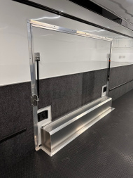 New 2025 ATC 8.5 x 28 "ROM450" ALUMINUM Enclosed Car Hauler w/ PED Door
