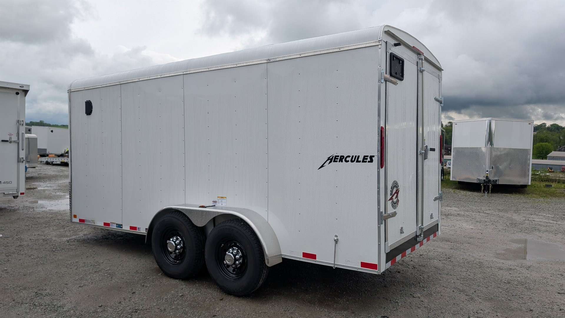 New 2025 Homesteader 7x16 HD Hercules Cargo Trailer w/ Rear Barn Doors (14000# GVW)