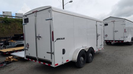 New 2025 Homesteader 7x16 HD Hercules Cargo Trailer w/ Rear Barn Doors (14000# GVW)