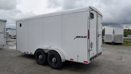 New 2025 Homesteader 7x16 HD Hercules Cargo Trailer w/ Rear Barn Doors (14000# GVW)